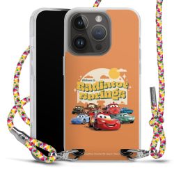 New Carry Case Transparent Stoff colourful/silber