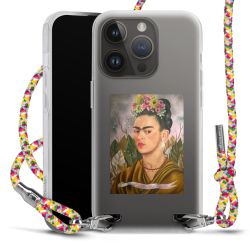 New Carry Case Transparent Stoff colourful/silber