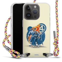 New Carry Case Transparent Stoff colourful/silber