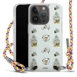 New Carry Case Transparent Stoff colourful/silber