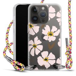 New Carry Case Transparent Stoff colourful/silber