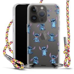 New Carry Case Transparent Stoff colourful/silber