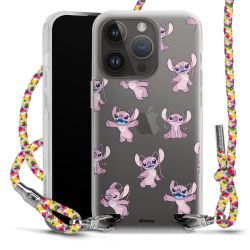 New Carry Case Transparent Stoff colourful/silber