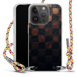 New Carry Case Transparent Stoff colourful/silber