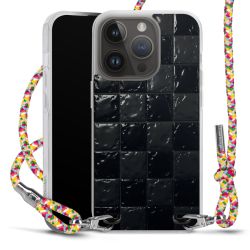 New Carry Case Transparent Stoff colourful/silber