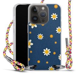 New Carry Case Transparent Stoff colourful/silber