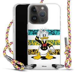 New Carry Case Transparent Stoff colourful/silber