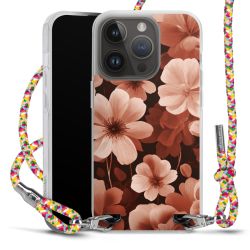 New Carry Case Transparent Stoff colourful/silber