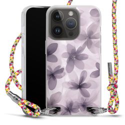 New Carry Case Transparent Stoff colourful/silber