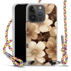 New Carry Case Transparent Stoff colourful/silber