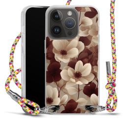 New Carry Case Transparent Stoff colourful/silber