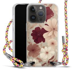 New Carry Case Transparent Stoff colourful/silber