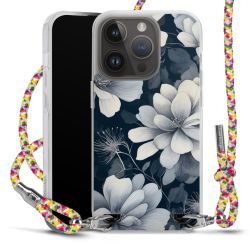 New Carry Case Transparent Stoff colourful/silber