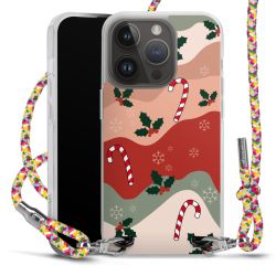 New Carry Case Transparent Stoff colourful/silber