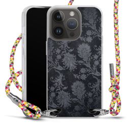 New Carry Case Transparent Stoff colourful/silber