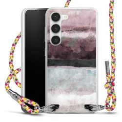 New Carry Case Transparent Stoff colourful/silber