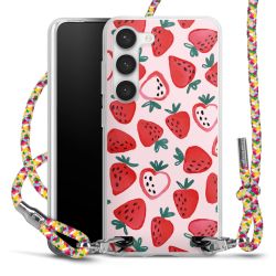 Carry Case Transparent Fabric colourful