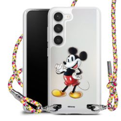 New Carry Case Transparent Stoff colourful/silber