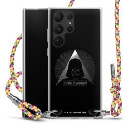 New Carry Case Transparent Stoff colourful/silber