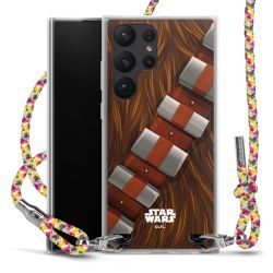 New Carry Case Transparent Stoff colourful/silber