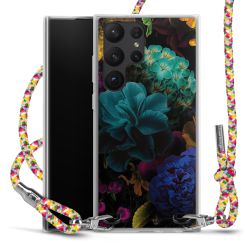 Carry Case Transparent Fabric colourful