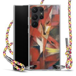 New Carry Case Transparent Stoff colourful/silber