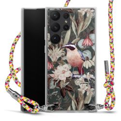 Carry Case Transparent Fabric colourful