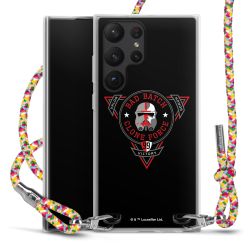 New Carry Case Transparent Stoff colourful/silber