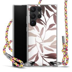 New Carry Case Transparent Stoff colourful/silber