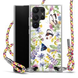 Carry Case Transparent Fabric colourful