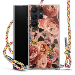 Carry Case Transparent Fabric colourful