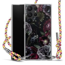 New Carry Case Transparent Stoff colourful/silber