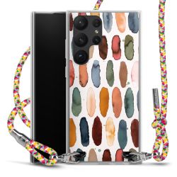 Carry Case Transparent Fabric colourful