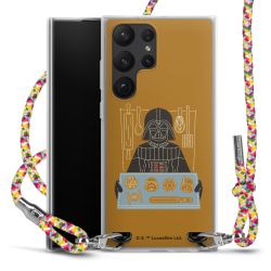 New Carry Case Transparent Stoff colourful/silber