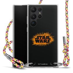 New Carry Case Transparent Stoff colourful/silber