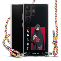 New Carry Case Transparent Stoff colourful/silber