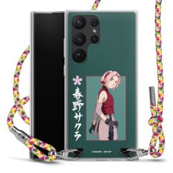 New Carry Case Transparent Stoff colourful/silber