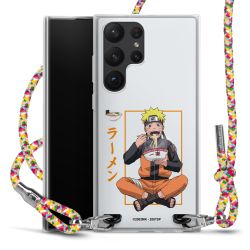 New Carry Case Transparent Stoff colourful/silber