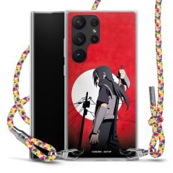 New Carry Case Transparent Stoff colourful/silber