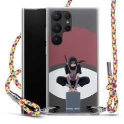 New Carry Case Transparent Stoff colourful/silber