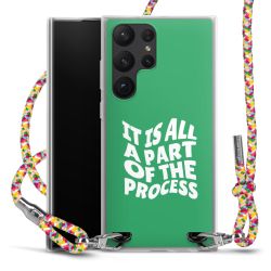 New Carry Case Transparent Stoff colourful/silber