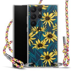 New Carry Case Transparent Stoff colourful/silber