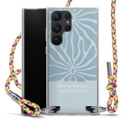 New Carry Case Transparent Stoff colourful/silber