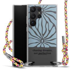 New Carry Case Transparent Stoff colourful/silber