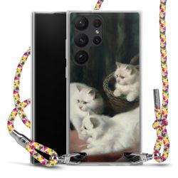 New Carry Case Transparent Stoff colourful/silber