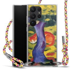 New Carry Case Transparent Stoff colourful/silber