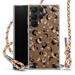 New Carry Case Transparent Stoff colourful/silber