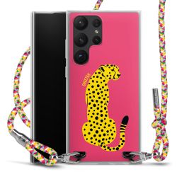 New Carry Case Transparent Stoff colourful/silber