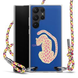 New Carry Case Transparent Stoff colourful/silber