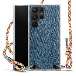 New Carry Case Transparent Stoff colourful/silber